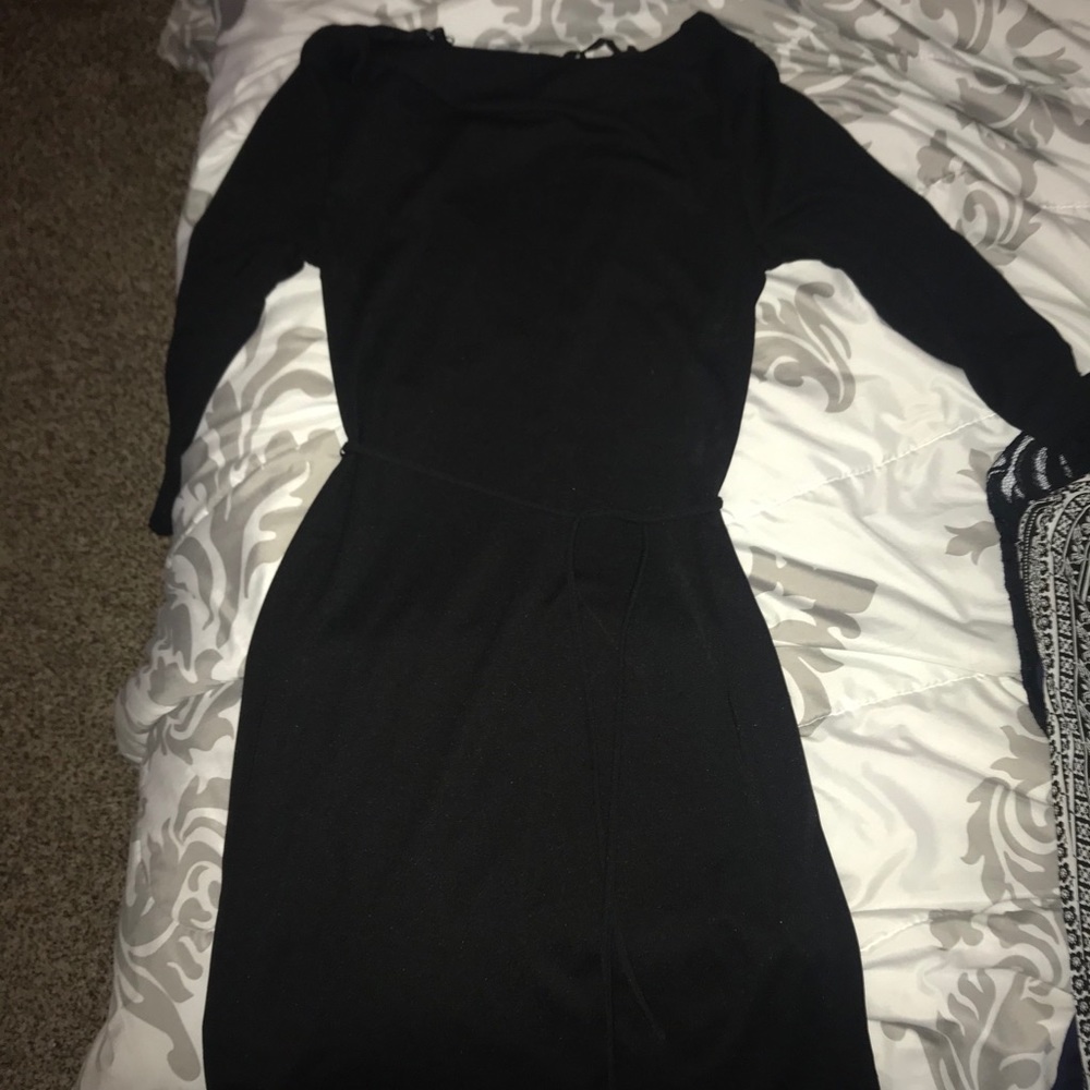 black dress